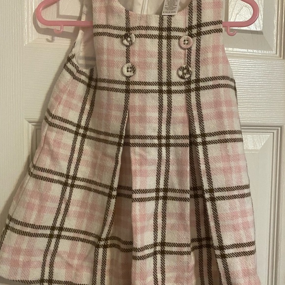 Janie and Jack Plaid Pleated Jumper - Picture 2 of 8